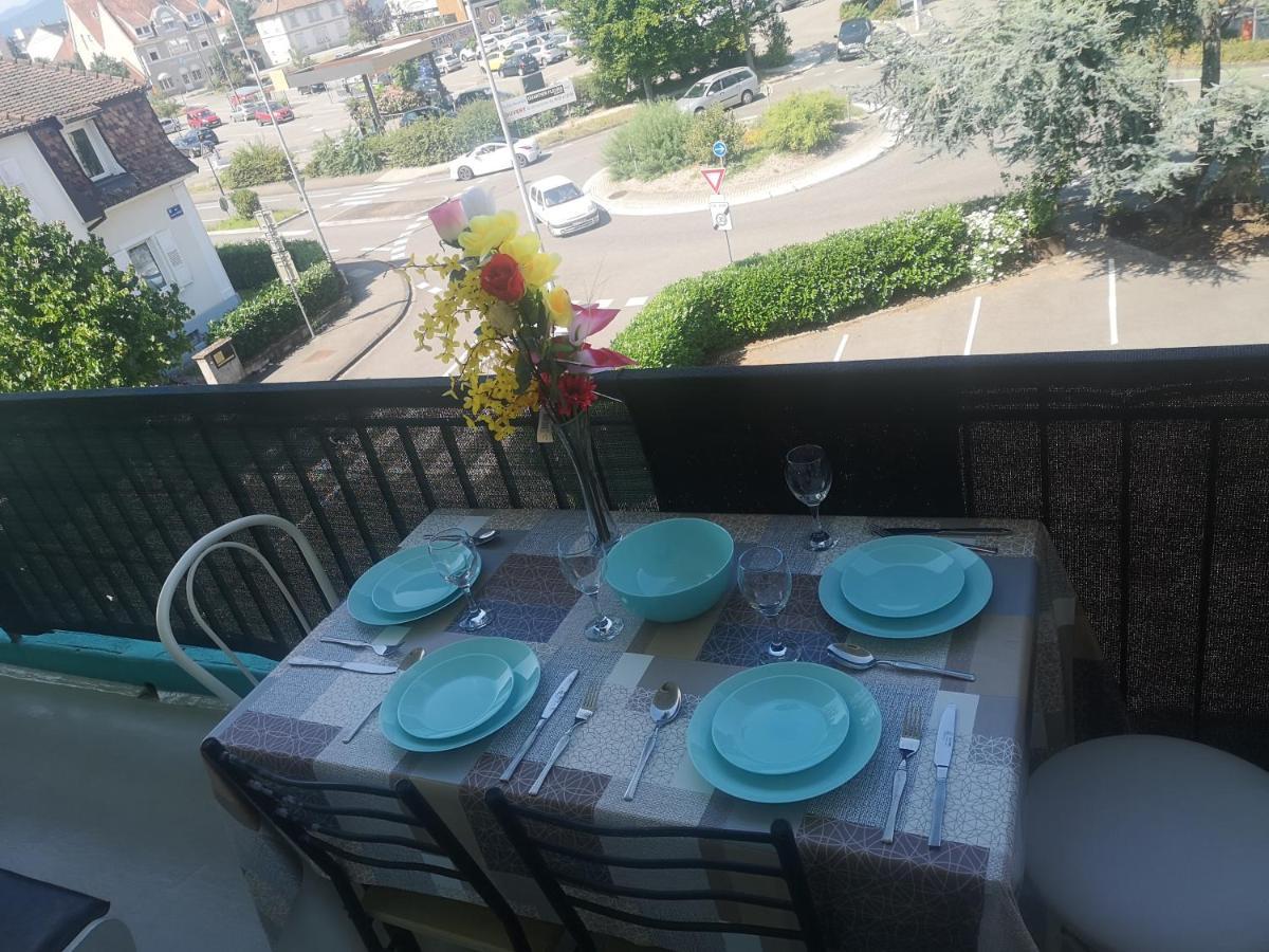 Bel Appartement, Grand Balcon Et Parking Prive Selestat Ngoại thất bức ảnh