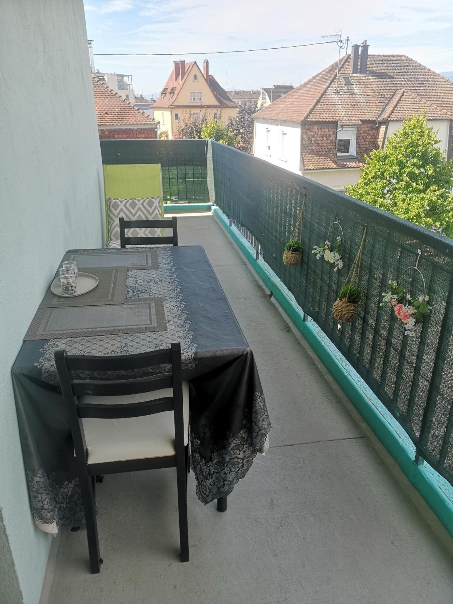 Bel Appartement, Grand Balcon Et Parking Prive Selestat Ngoại thất bức ảnh